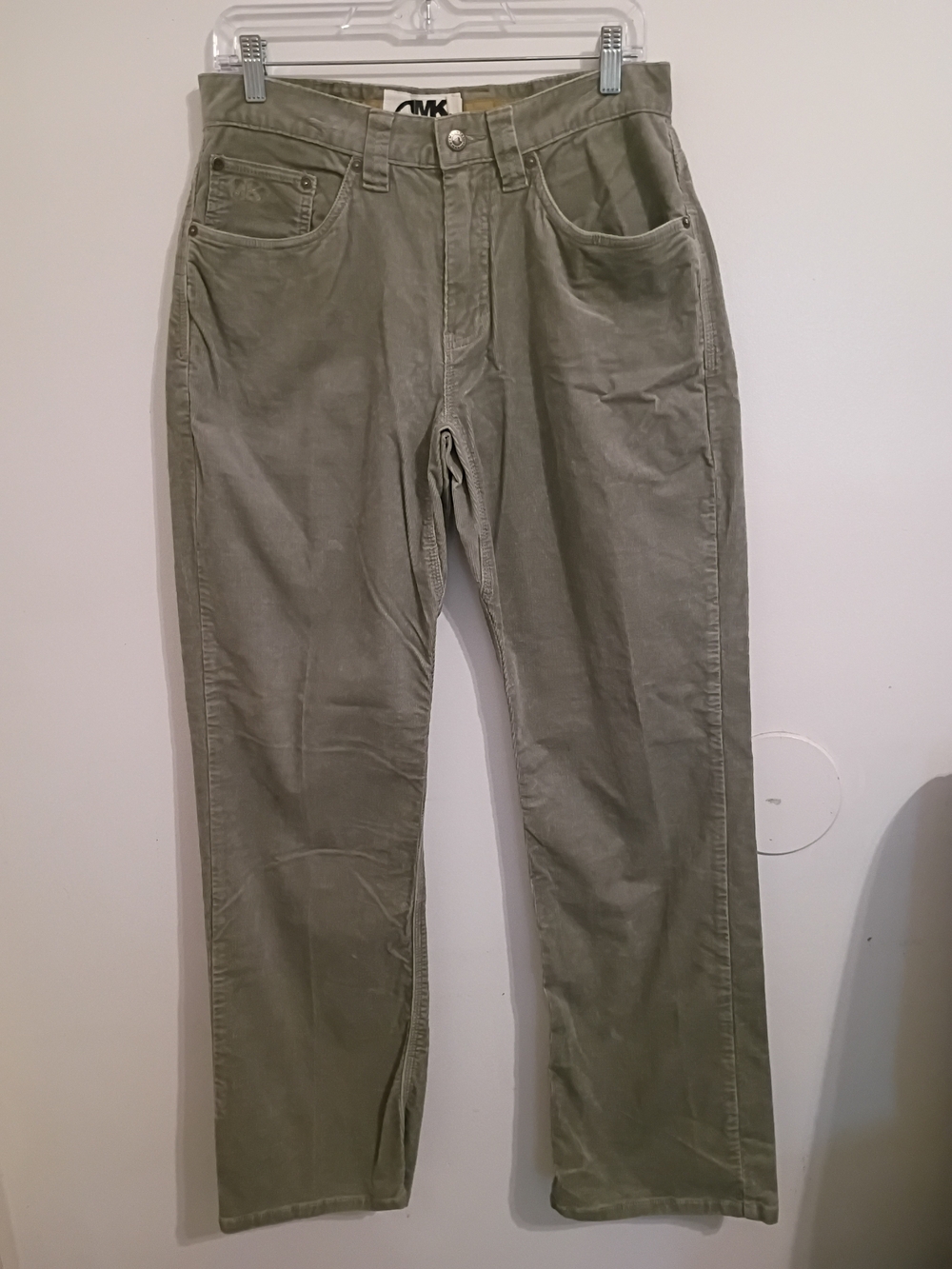 Mountain Khakis Men's Olive Chinos - Corduroy Five-Pocket Sz 32/32